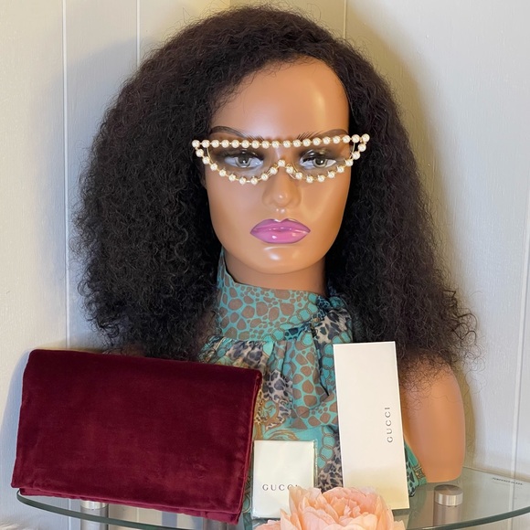 GUCCI HOLLYWOOD FOREVER COLLECTION Women’s irregular 53mm sunglasses - Picture 3 of 17